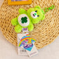 Care Bears Plush Keychain Carebears Rainbow Bear Squeak Voice Cute Stuffed Toys Doll Backpack SchoolBag Decor Keyring Girl Gifts