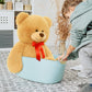 Giant Teddy Bear Stuffed Animal Plush Toy, Big Brown Teddy Bear Gift for Kids, Girlfriend, Boyfriend on Christmas, Birthd