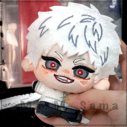 New  The Summer Hikaru Died Tsujinaka Yoshiki Anime Cute Maumet Puppet Plaything Pendant Keychain Plushies Mascot Christmas Gift