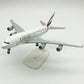 Plane Model Airbus A380 20cm Aircraft Model Emirates Metal Replica Alloy Material Aviation Simulation Airplanes Decoration