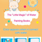 1 Book+1 Pen Reusable Coloring Book Water Painting Book Sensory Early Education Puzzle Drawing Toys