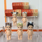 Mini Angel Blind Box Toy – Animal Standing Series (Vol. 2): Cute Figurines for Desktop Decoration – Birthday or Christmas Gift