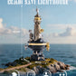 ROKR Navi Lighthouse Mechanical 3D Puzzle with Light, DIY Metal Toy Assembly Kit, Adult Gift, Connectable to Mechmix Series