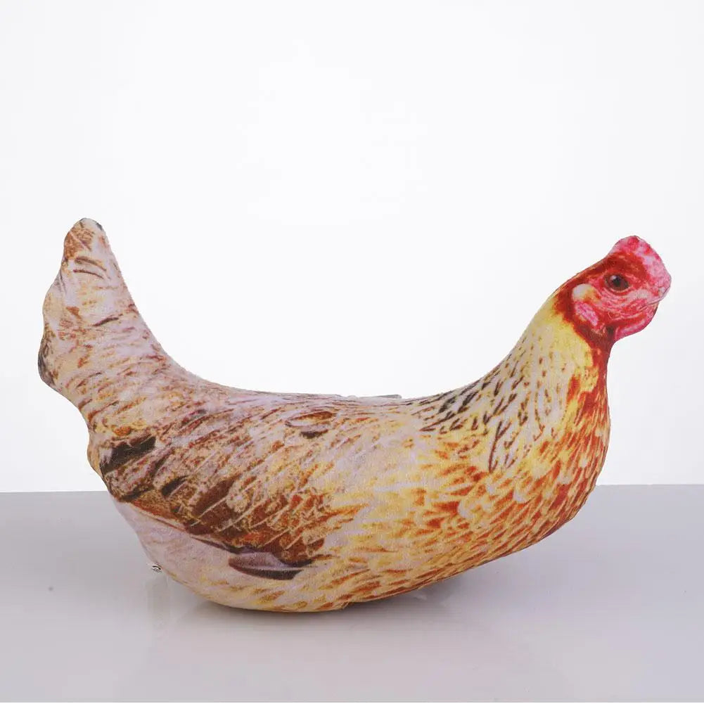 Simulation Hen Bird Goose Plush Doll Pillow Cushion Toy Creative Plush 3D Bird Plush Toy Stuffed Chicken Soft Stuffed Toy
