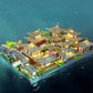 Suzhou Garden puzzle micro particle assembly type building block ethnic style building block toy