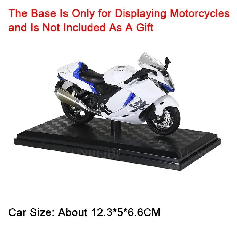 1:18 Scale Mini R1 GSX1000R CBR1000RR, Motorcycle Toy Model Cast Alloy, Vehicle Series, Shock Absorption Design, Children's Gift