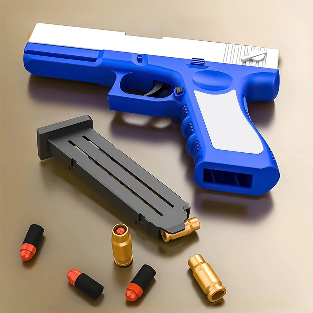 Shell Ejecting Best Pistol Gun Toy For Boy Real Toy Pistol Model Boys Christmas Gift Dropship