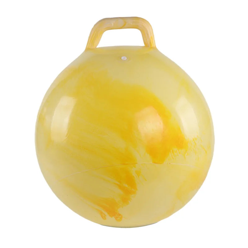 18" Hopper Ball with Handle Bouncing Ball Marble Bouncy Balls Hopping Toys Inflatable Hop Ball Jumping Ball for Boys Girls