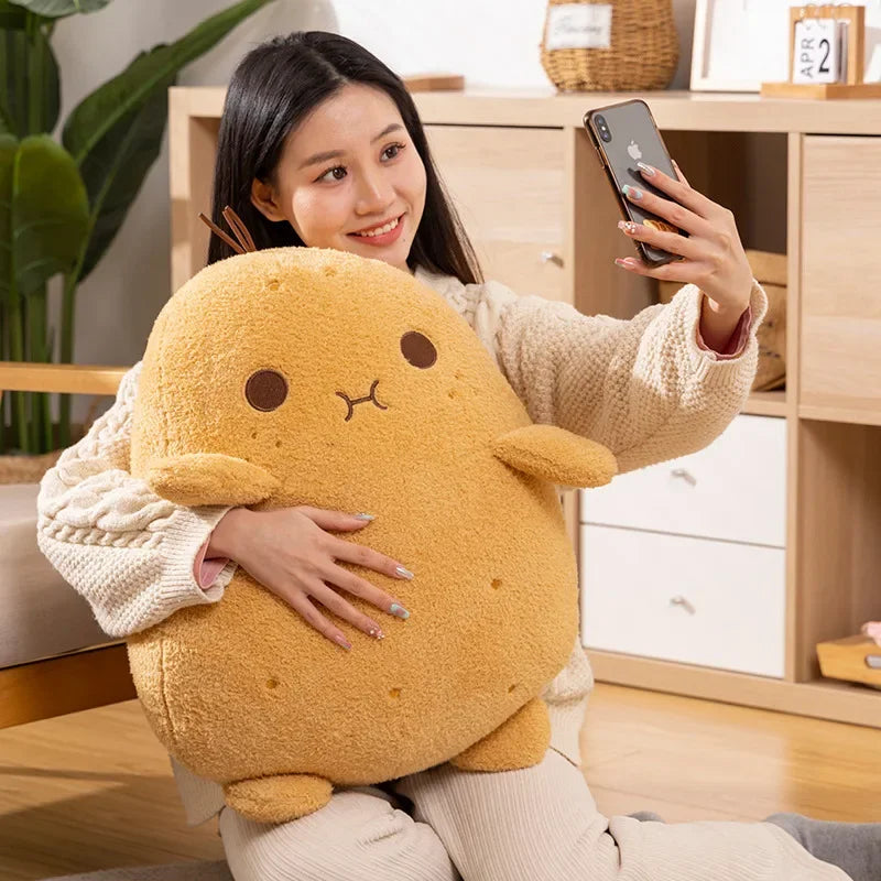 10-53cm Soft Potato Doll Plant Plush Toy Creative Plant Spud Throw Pillow Sofa Decoration Cushion Farm Toys for Kids