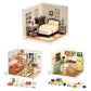 Rolife DIY Miniature House Kit Sweet Dream Bedroom Super Creator Dollhouse 3D Puzzle Model Building Kit with LED for Home Decor