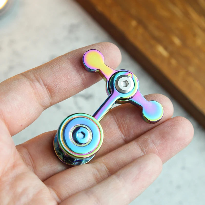 Chaotic Pendulum Hand Spinner EDC Zinc Alloy Fidget Spinner Metal Adult Decompression Swing Toys Creative For Adult Gifts