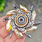 EDC Fidget Sliders Fidget Toys Stress Relief For Adults Magnetic Metal Irritable Mood Buster Open Armor Spinning TopFidget Toys