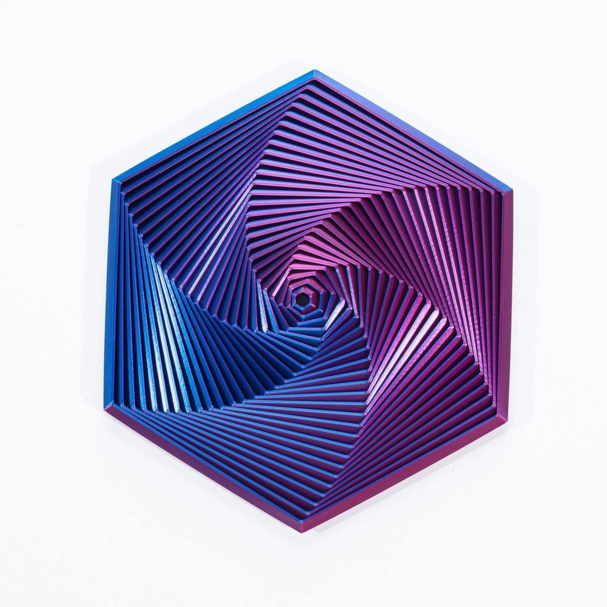3D Printing Fractal Fidget Hexagon Stress Relief Artifacts Venting Toys For Children and Adults with Irritability and Depression
