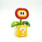 New Creative Flame Flower Building Blocks MOC DIY Potted Plant Model Desktop Decor Birthday Christmas Gifts Carnivorous Plant