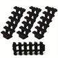 4pcs Staircase MOC Bricks 7x4x6 House Stairs Straight Open 30134 Steps Ladder Modular My City Building Block DIY Bricks Toy