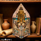 Book Nook Kit  3D Wooden Puzzle Egyptian Pharaoh MummyDIY Miniature Dollhouse Pyramid Model Building Home Decoration Gifts