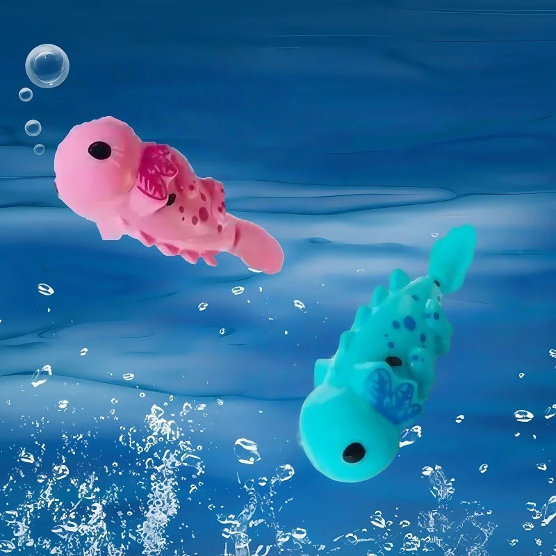 Inductive Luminescent Swinging Bath Play With Water Automatic Swimming Electric Simulation Small Fish