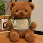 20cm Good Quality Heart Sweater Bear Plush Toys Boys Girls Lovely Cartoon Animals Stuffed Dolls  Christmas Birthday Present