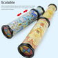 Kaleidoscope of Children's Ever-Changing Three Mausoleum Mirror Interior, Retractable Rotation, Kindergarten Classic Toys