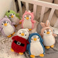 20cm cute penguin plush toys, penguin-dressed dolls, green dinosaurs, pink rabbits, etc., are ideal choices for home decoration