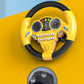 Children's Steering Wheel Toy, Simulated Co-Pilot 360-Degree Rotating Music Steering Wheel, Educational Enlightenment Toy