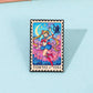 Anime Magical Girl Backpack Pin, Men's Clothing Metal Enamel Badge, Toy Decoration Gift