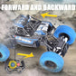 Remote control car with colorful flashing lights, rubber wheels，off-road toy car suitable for children's gifts，random box
