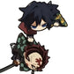 Demon Slayer Acrylic Anime Peripheral Ornaments Tomioka Giyuu Help Kamado Tanjirou Fans Gift 4-6cm Cute Kawaii Toys