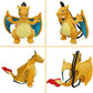 New Arrival Pokemon Plush Backpack Anime Gengar Charizard Piplup Eevee Mimikyu Soft Stuffed Schoolbag Shoulder Bag Toy for Kids