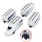 Kids DIY Simulation High Speed Railway Train Toy Car Electric Sound Light Model Train Educational Toys for Boys Girls Gift