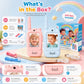 2PCS Children's Video Intercom USB Charging Indoor and Outdoor High Definition Intercom Children's Toys Birthday Gifts Ages 3-12