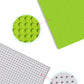 32*64 Holes Classic Building Blocks Base Board, DIY Assembled Building Blocks Wall Compatible With Brand Gift Toys for Children