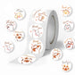 500PCS Cute Cartoon Paw Print Stickers Dog Cat Bear Paw Labels Stickers For Thank You Sticker Stationery Teacher For Student