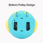 Classic Wind Up Interactive Owl Shaped Press Mechanical Sliding Toys for Boys Girls Birthday Xmas Gift