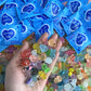 60pcs Glow In The Dark Mini Resin Animals & Mushroom Blind Bags Fairy Garden Decor Micro Landscape Birthday Gift Surprise