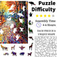 Forest Path Wooden Puzzle - Perfect Gift for Focused Training and Relaxation, Birthdays, Festivals, Natural Theme Puzzles | Exqu