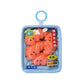 10cm New Creative Seafood Platter Plush Toys Funny Mini Salmon Sardine Octopus Stuffed Plushies Cute Bag Charms Restaurant Decor