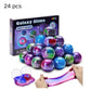 24 Pack Slime Party Favors Galaxy Slime Ball - Stretchy Non-Sticky Mess-Free Classroom Reward Party Supplies