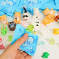 40 Pieces/Set Random Cartoon Blind Box Elephant Animal Mini Ornament Decoration Charm Resin Home Creative Children's Gift ﻿