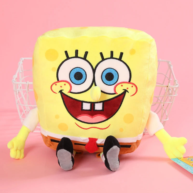 Anime Spongebob Squarepants Patrick Star Squidward Eugene H. Krabs Gary Kawaii Stuffed Plush Toys keychain Birthday Gift For Kid