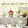 Cat Pai Full Of Vitality Series Blind Box Trendy Toys In-Vehicle Decoration Exquisite Resin Model Mystery Box Surprise Fun Gifts