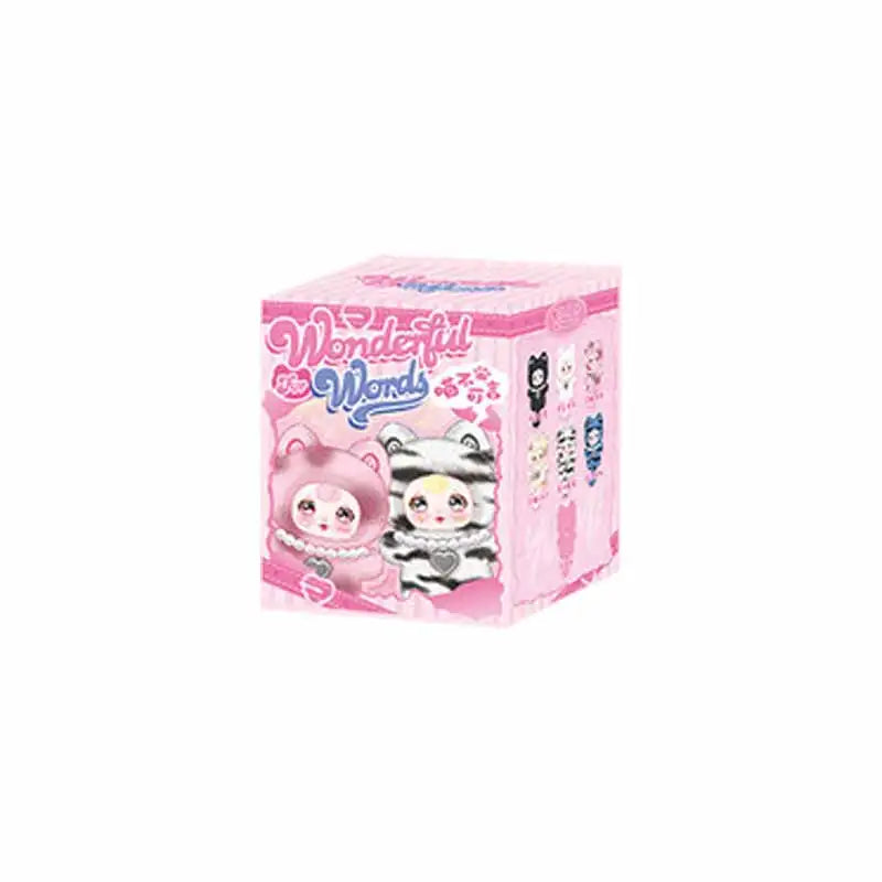Baby Three Meow Too Wonderful For Words Series Plush Blind Box Cute Kitten Doll Backpack Pendant Keychain Doll Surprise Toy Gift