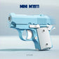 3D Printed Gravity Fidget Stress Relief Mini Pistol Toy Plastic Manual Burst Decompression Toy Christmas Gift