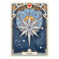 Art Nouveau Floral Romantic Oracle Cards 37Pcs English Divination Deck For Party Table Game