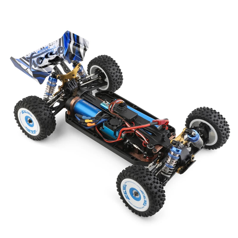 WLtoys 124017 RC Car 75KM/H 2.4G Brushless Remote Control Vehicle 4WD Electric High Speed Racing Drift Truck Toys