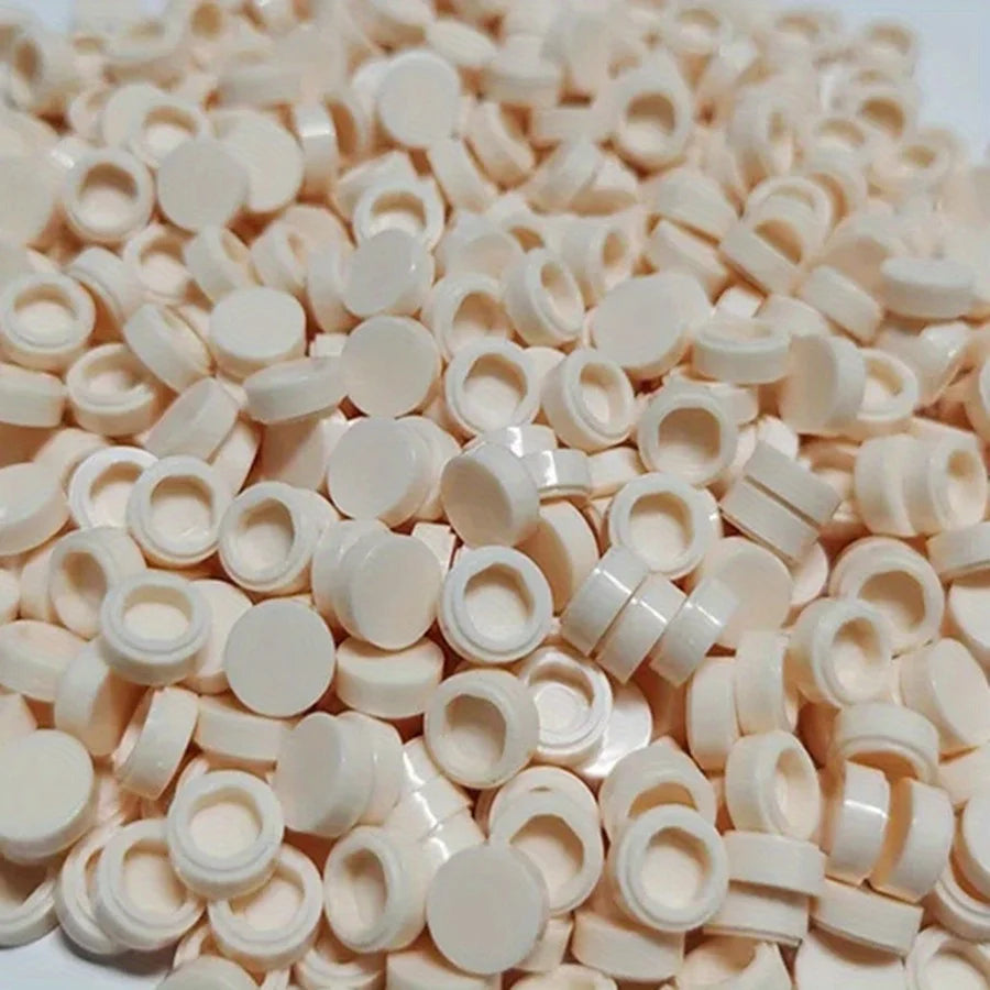 200pcs/lot Tile 1x1 Round Special Brick Building Block Small Particle Bulk Bricks Parts Diy Toy