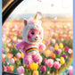 Care Bears 20cm Unicorn Hood Plush Suction Cup Ornament Wall Car Mirror Hanging Decor Cute Kawaii Stuffed Bear Toy Gift for Kids
