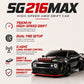ZNLYRION Remote Control RC Drift CarToy SG216MAX 4WD 1:16 Scale 2.4G Brushless Racing Car With LED Lights for Adults