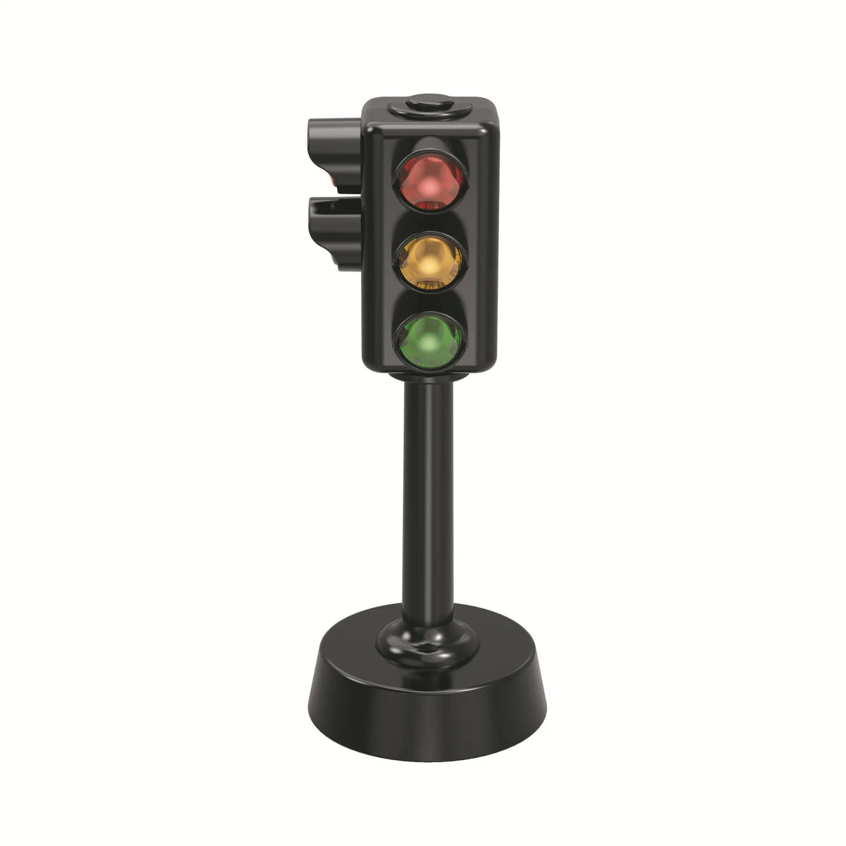 Mini Traffic Light Toy with Sound LED Road Block Puzzle for Kids Safety Education Children's Educational Game