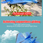 Parkten 2.4G 2CH Glider RC Ariplane P320 Fixed Wing Fighter Aircra Hand Throwing Foam Outdoor Toys For Boys Birthday Gift